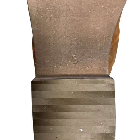 Talbots Winni tan suede clogs mules Made in Brazil - Picture 10 of 11